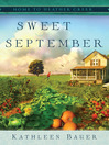 Cover image for Sweet September